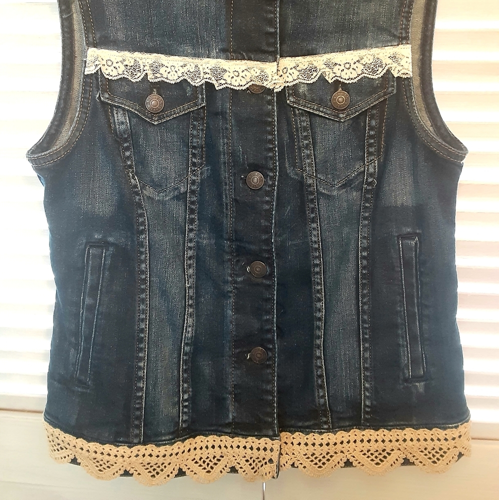 Handmade Denim Vest